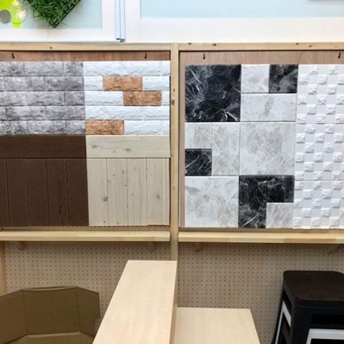 東急ハンズ渋谷店クッションシート展示2